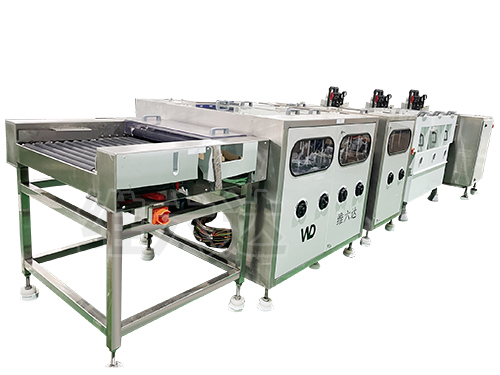 Grinding board production line